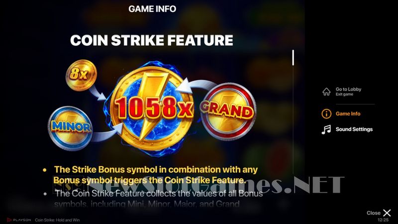 Coin Strike: Hold & Win Demo - Gioca alla versione demo completamente gratuita
